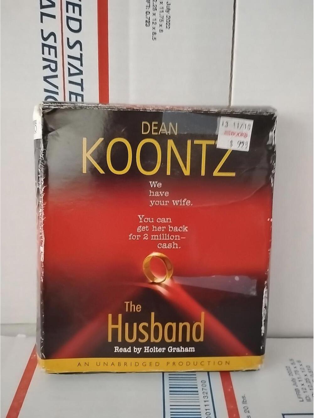 The Husband By Dean Koontz Unabridged CD Audiobook Read by Holter Graham T6#26